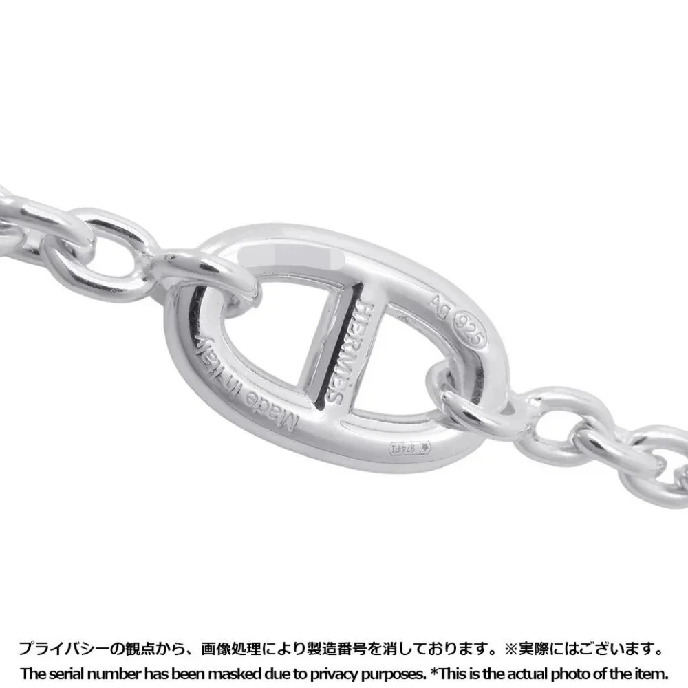 HERMES Chaine d'Ancre Farandole Necklace Size 80 SV925 - Picture 3 of 11
